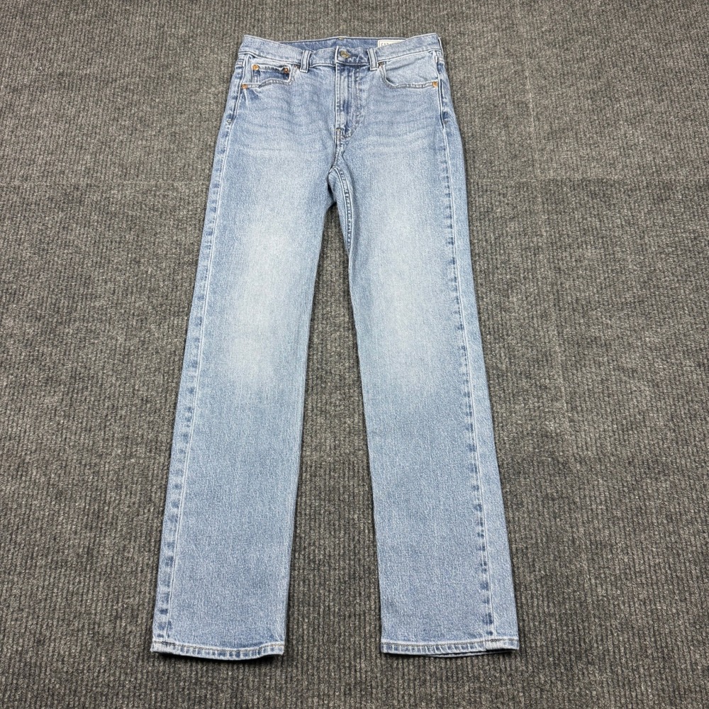 Gap 90s Straight High Rise Jeans Medium Indigo 27 4R 728822-00